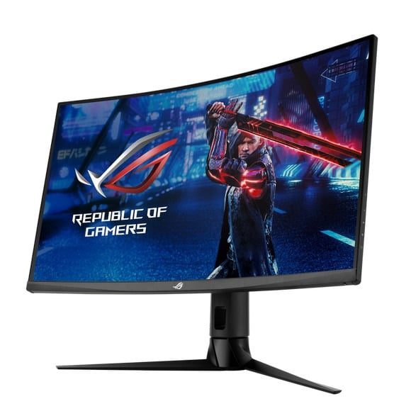 ASUS ROG Strix XG32VC Gaming Monitor – 31.5 inch WQHD (2560 x 1440), 170Hz (Above 144Hz), 1ms MPRT, Extreme Low Motion Blur Sync, 125% sRGB, FreeSync Premium Pro, DisplayHDR™ 400 ASUS ROG Strix XG32VC Gaming Monitor – 31.5 inch WQHD (2560 x 1440), 170Hz (Above 144Hz), 1ms MPRT, Extreme Low Motion Blur Sync, 125% sRGB, FreeSync Premium Pro, DisplayHDR™ 400
